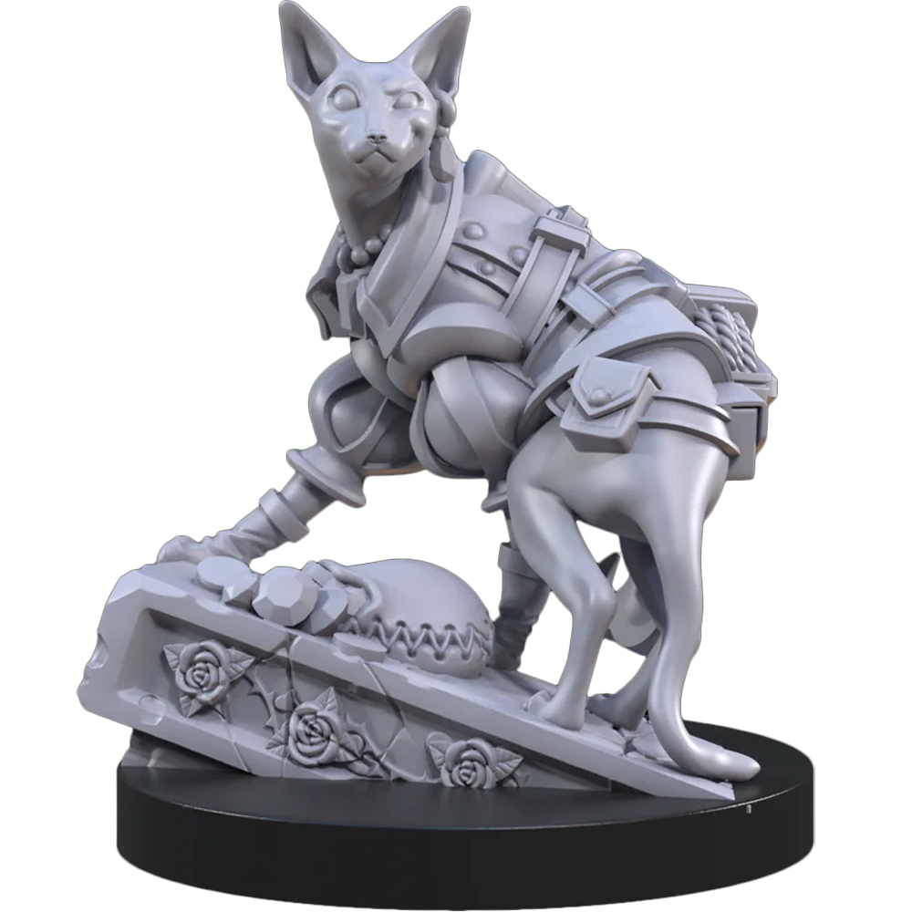 Animal Adventures RPG: Miniatures Set - Cats of the Faraway Sea