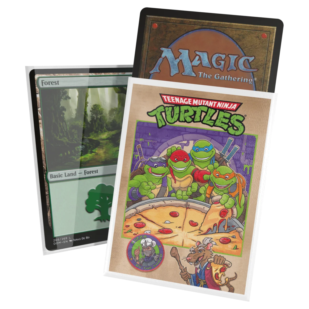 MTG Art Sleeves TMNT: Pizza Box (100)