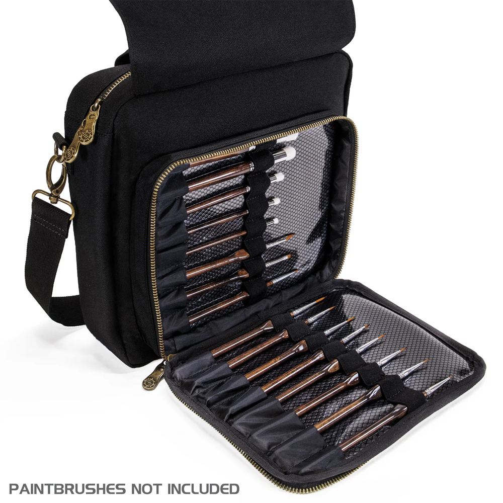 ENHANCE: Miniature Paint Carrying Case - Black
