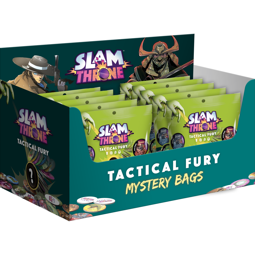 Slam Throne: Tactical Fury - Mystery Bag Display (12) (New Arrival)