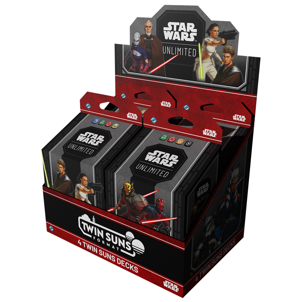 Star Wars Unlimited TCG: Twin Suns Deck - Set of 4