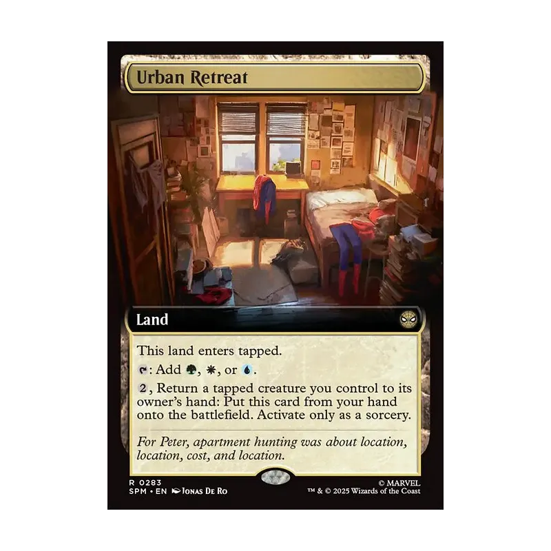 Urban Retreat (Extended Art) - Marvel's Spider-Man (Near Mint)