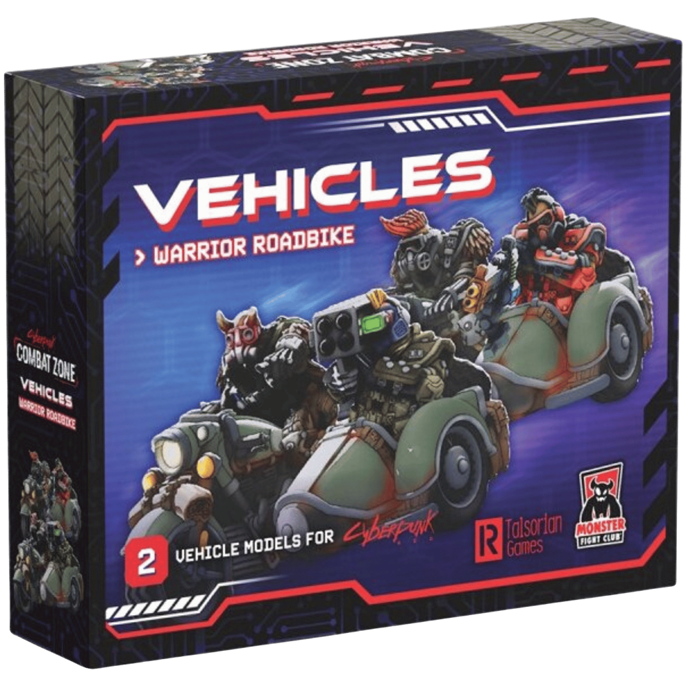 Cyberpunk RED: Combat Zone: Warrior Roadbike (Preorder)