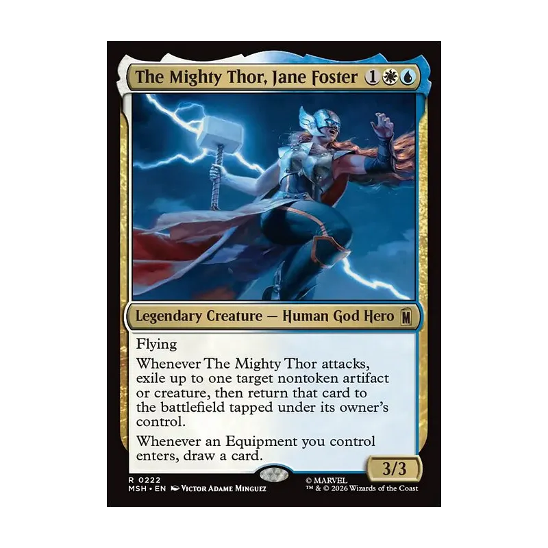 The Mighty Thor, Jane Foster - Marvel Super Heroes (Near Mint)