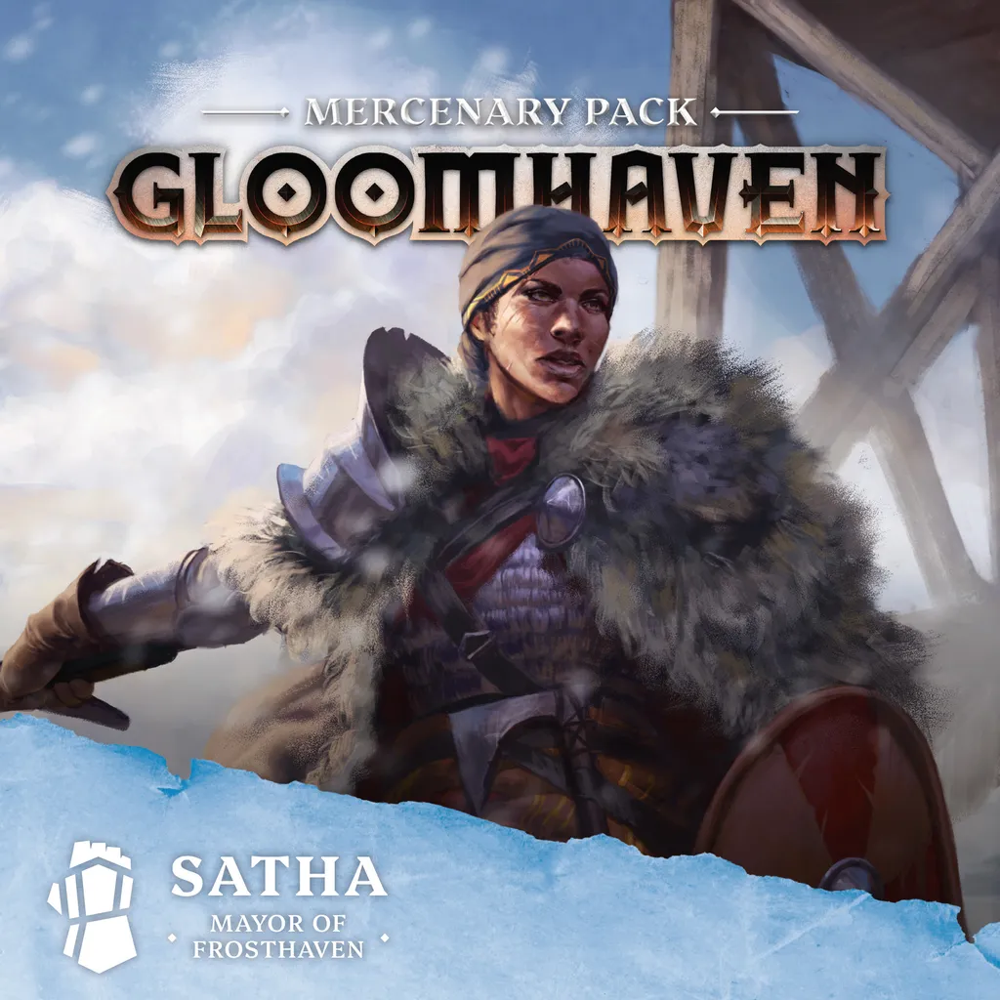 Gloomhaven 2E: Mercenary Pack - Satha, Mayor of Frosthaven (Preorder)