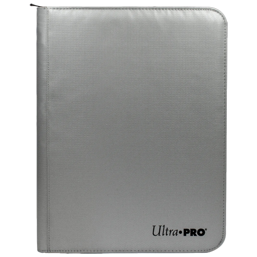 Ultra Pro 9-Pocket Zippered Pro-Binder: Silver