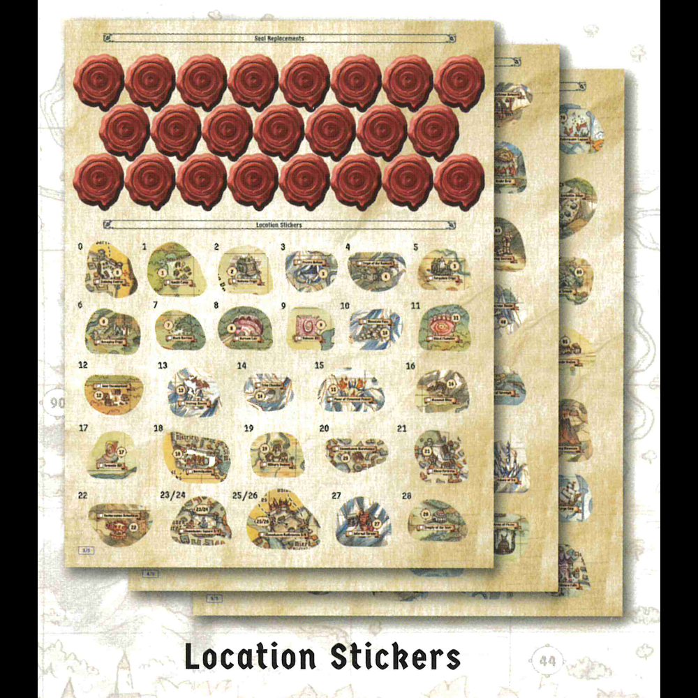 Gloomhaven 2E: Removable Stickers