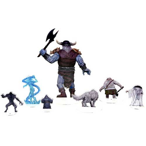 D&D Acrylic 2D Minis: Icewind Dale Set 2 - Frost Giant