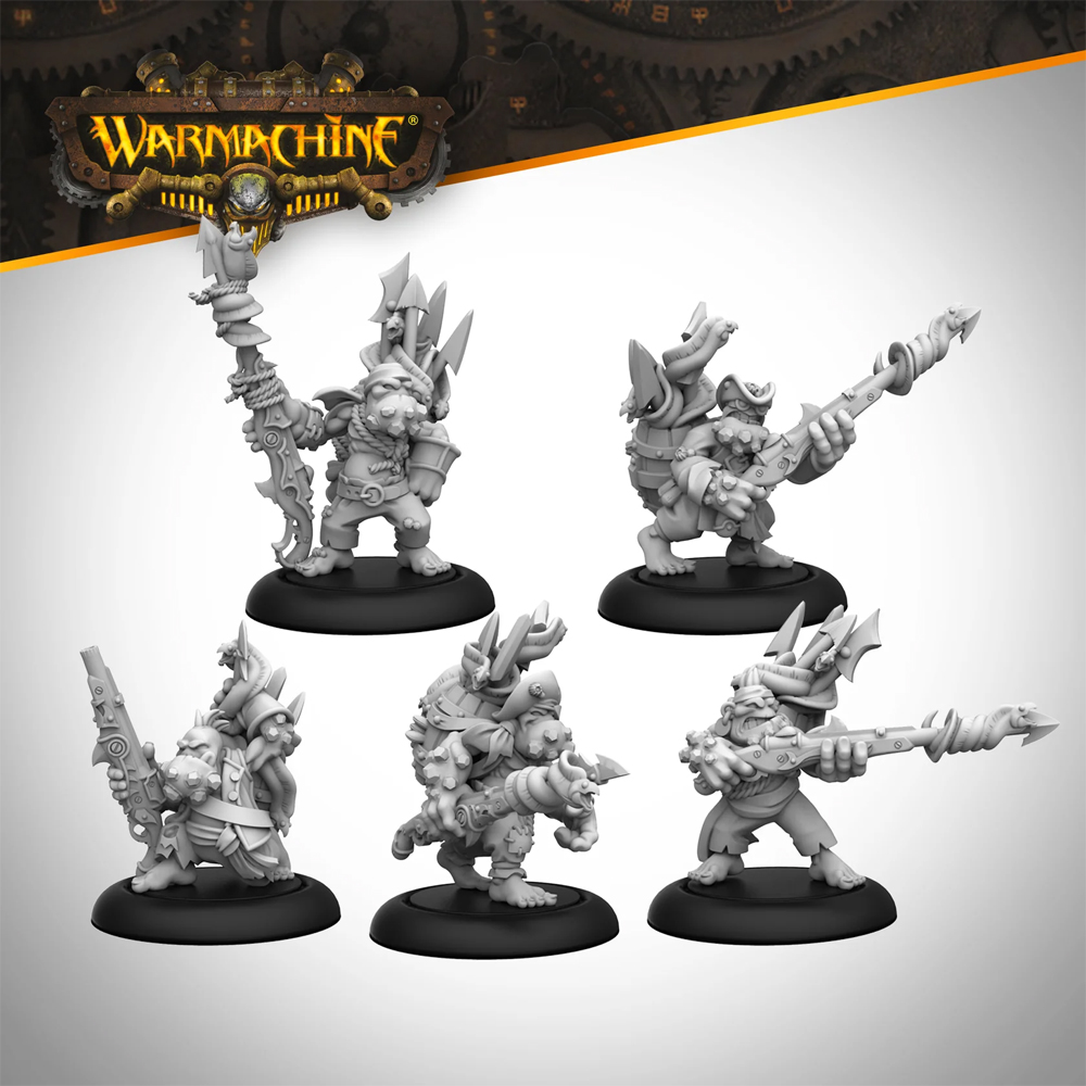 Warmachine: Southern Kriels Brineblood Marauders Auxiliary Expansion