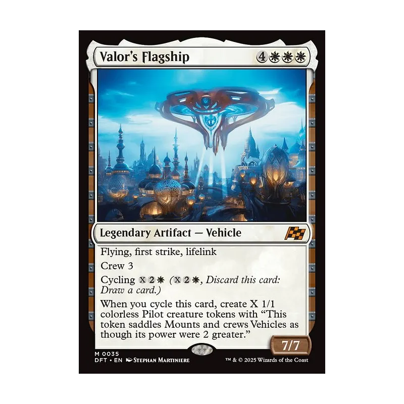 Valor's Flagship - Aetherdrift (Near Mint)