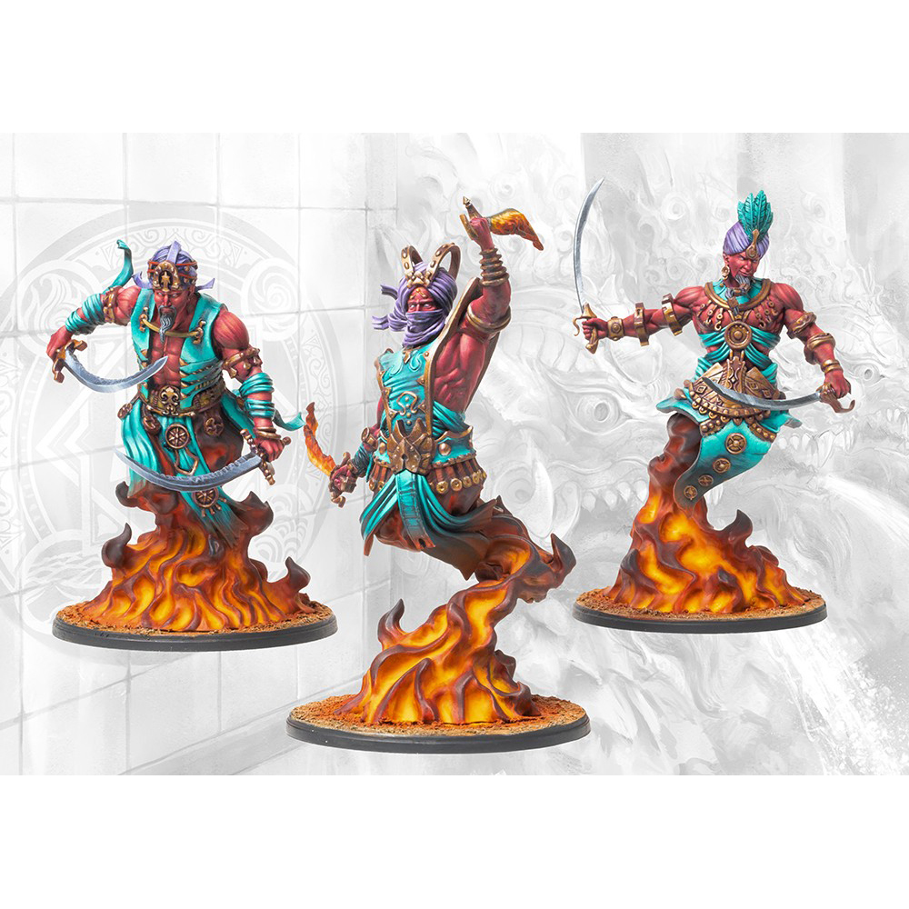 Conquest: Sorcerer Kings - Efreet Sword Dancers (Dual Kit)