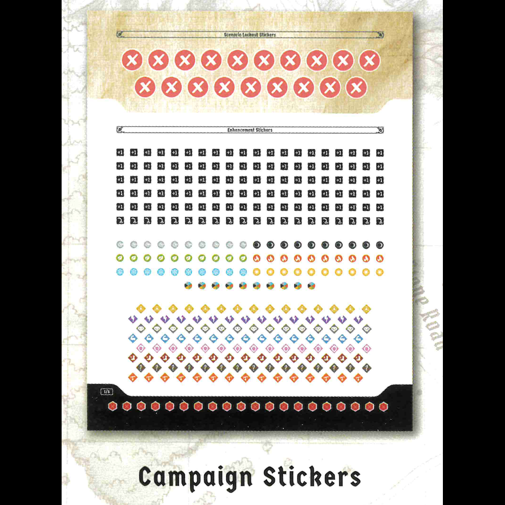 Gloomhaven 2E: Removable Stickers