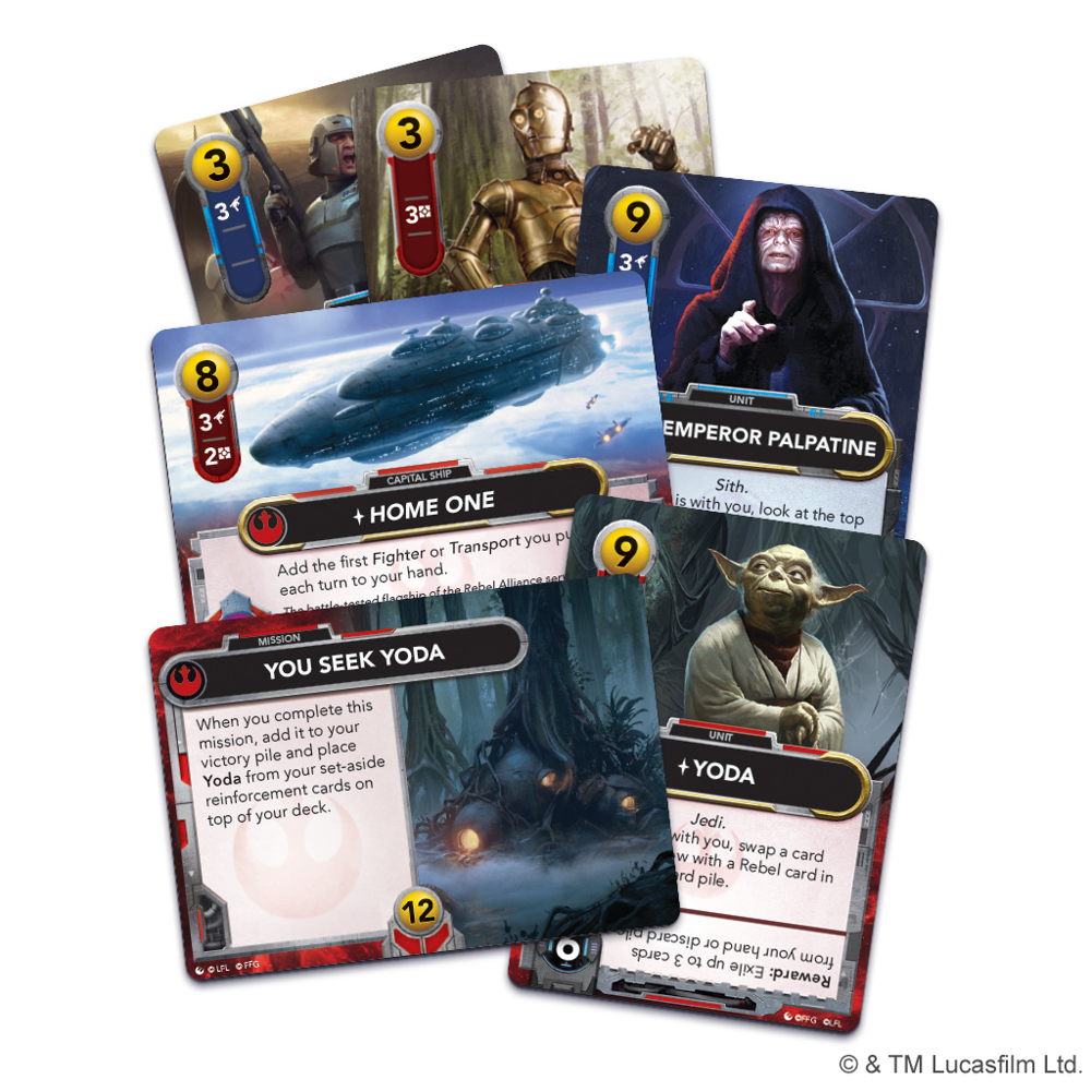 Star Wars: The Deckbuilding Game - Rebel & Empire Reinforcements Expansion (New Arrival)