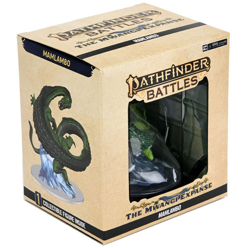 Pathfinder Battles Miniatures: The Mwangi Expanse - Mamlambo Premium Figure (Clearance)