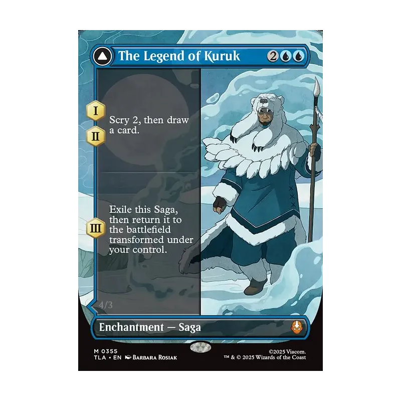 The Legend of Kuruk // Avatar Kuruk (Borderless) - Avatar: The Last Airbender (Near Mint)