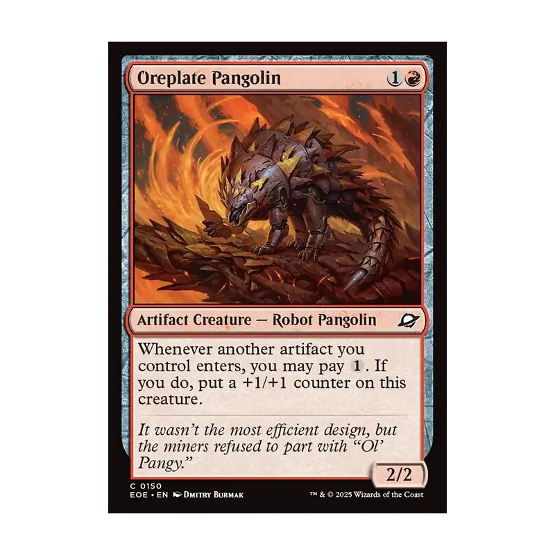 Oreplate Pangolin - Edge of Eternities (Near Mint)