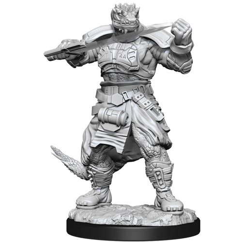 Starfinder Battles Deep Cuts Unpainted Minis: W1 Vesk Soldier