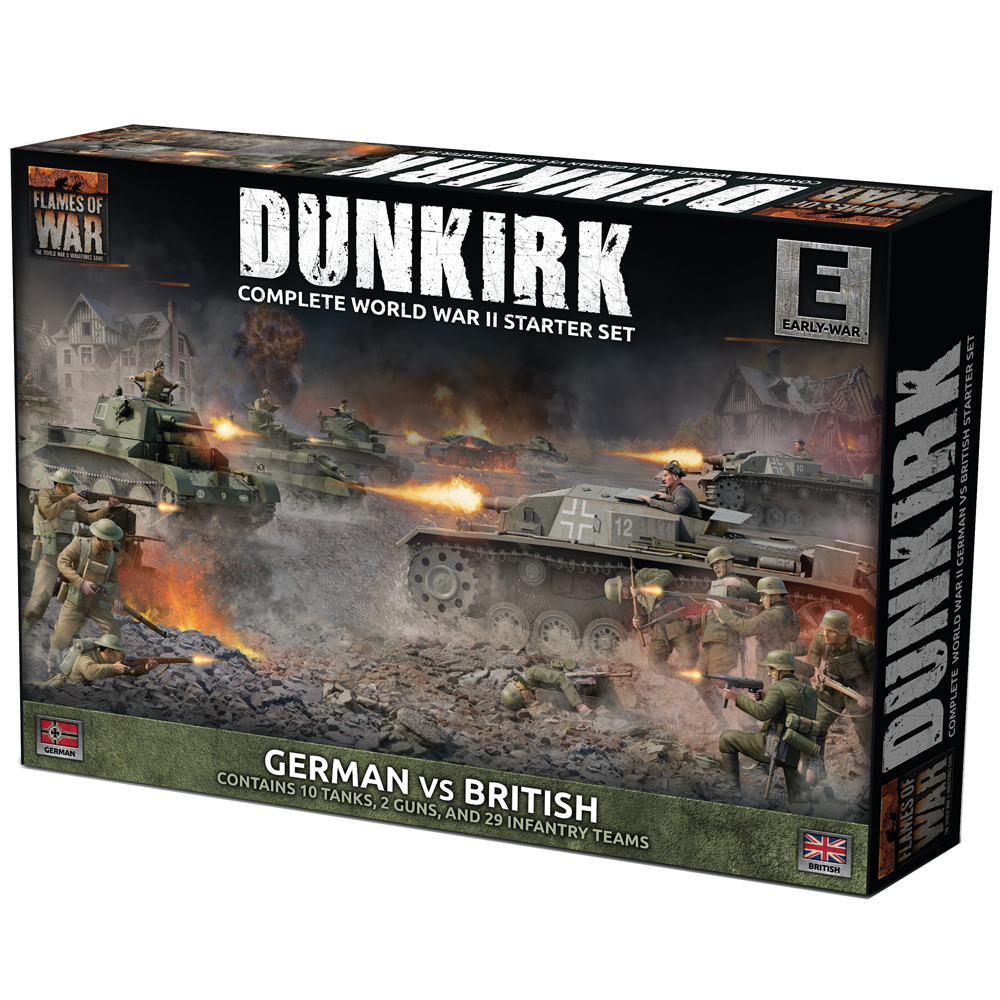Flames of War WW2: Dunkirk - German vs British Starter Set