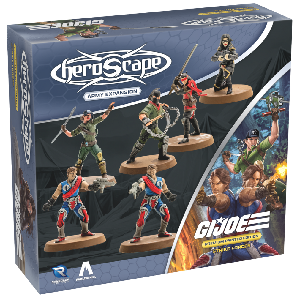 G.I. JOE Heroscape: Strike Forces Army Expansion (Pre-Painted) (Preorder)