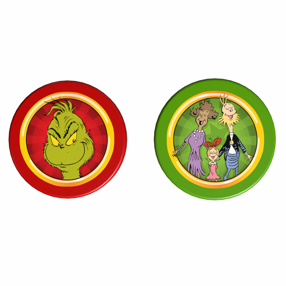 The Grinch: Checkers & Tick Tac Toe (New Arrival)