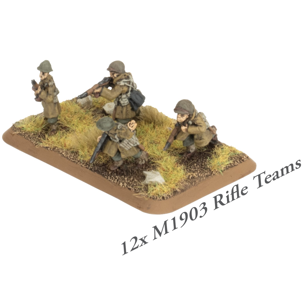 Flames of War WW2: French Starter Force - Compagnie de Tirailleurs Rifle Company (New Arrival)