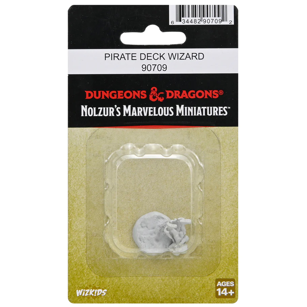 D&D Nolzur's Marvelous Unpainted Minis: W24 Pirate Deck Wizard