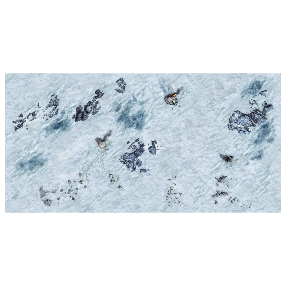 Galactic Warzones: Rebel Outpost - Gaming Mat