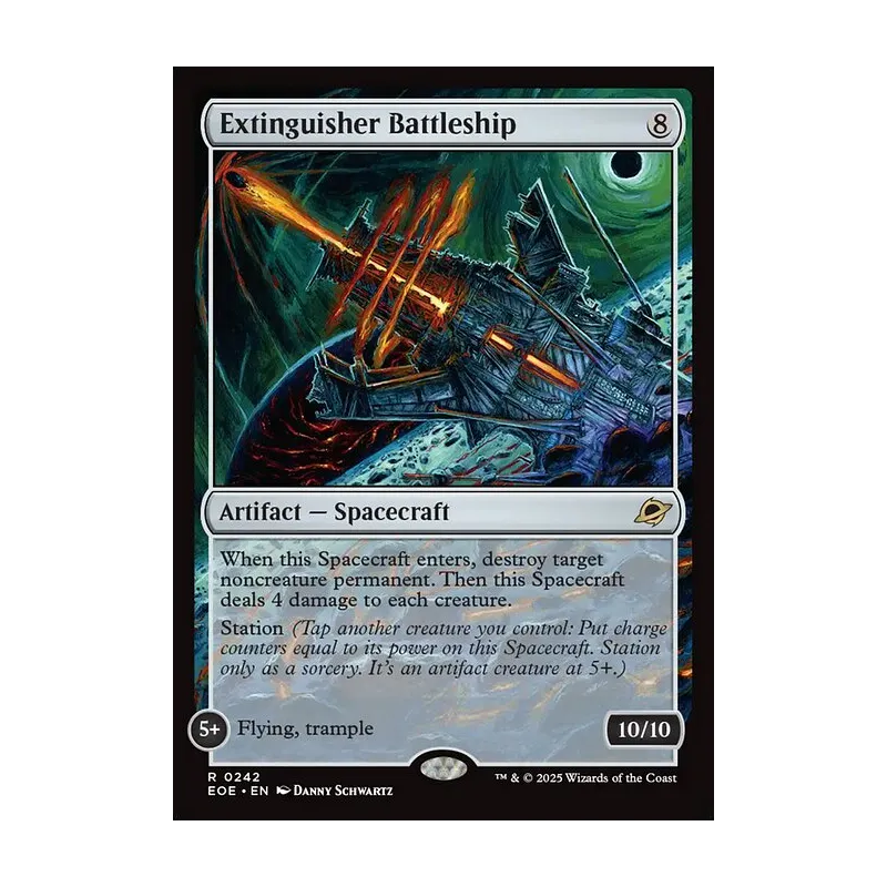 Extinguisher Battleship - Edge of Eternities (Near Mint)