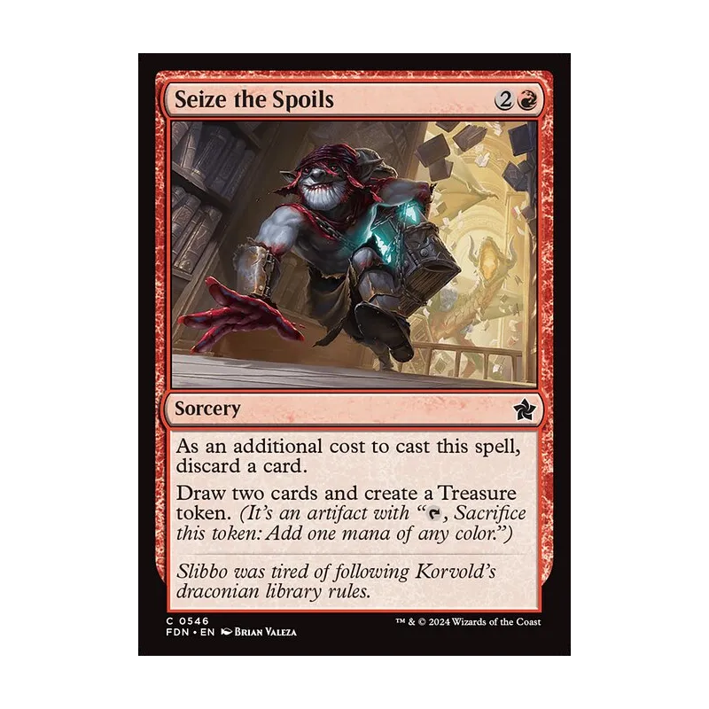 Seize the Spoils - Foundations (Near Mint)