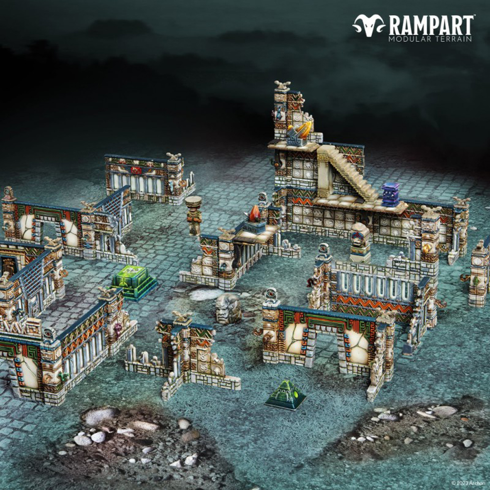 Rampart Modular Terrain: Kazumi Temple