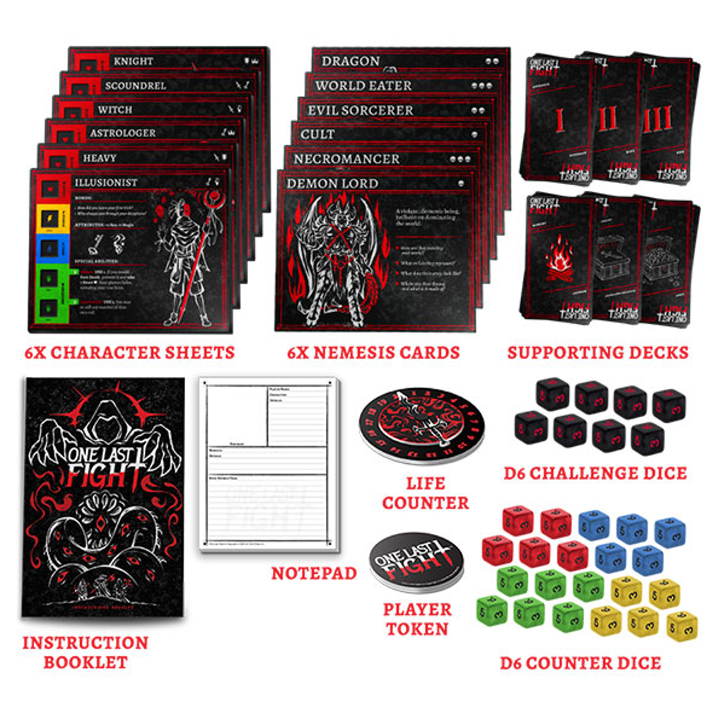 One Last Fight RPG: Core Box (Standard Edition)