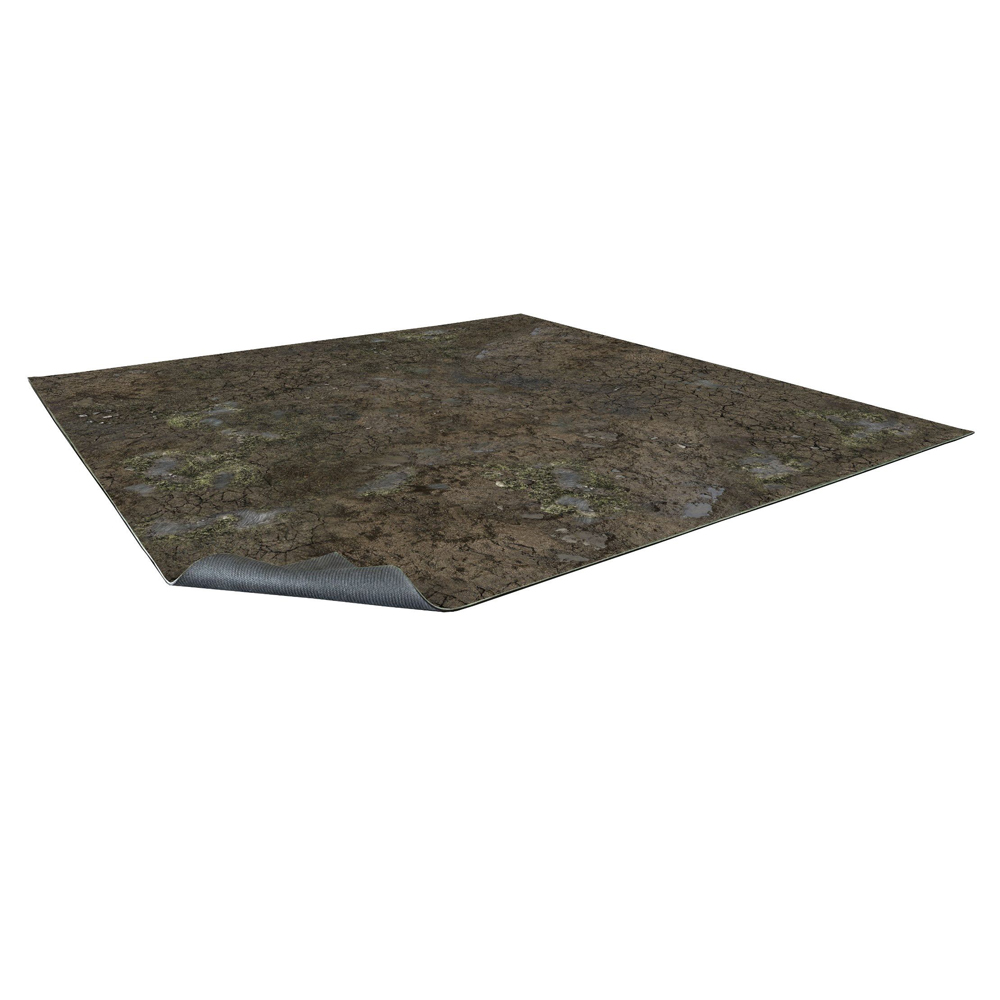 Battle Systems Gaming Mat: Muddy Streets (2x2)
