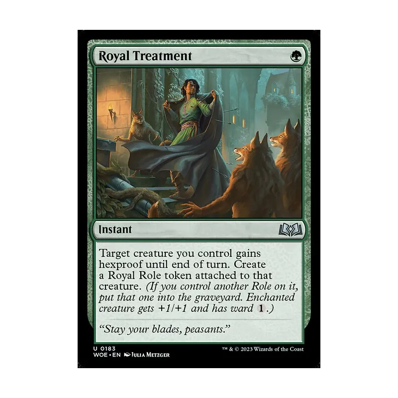 Royal Treatment - Wilds of Eldraine (Near Mint)