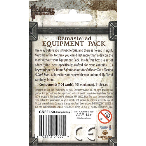 Folklore: The Affliction - Remastered Equipment Pack Expansion