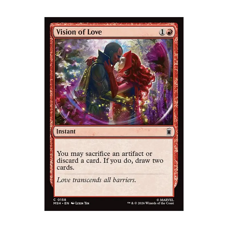 Vision of Love - Marvel Super Heroes (Near Mint)