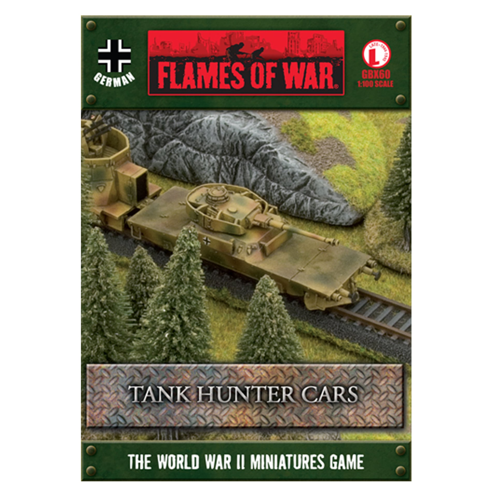 Flames of War WW2: German - Tank Hunter Cars
