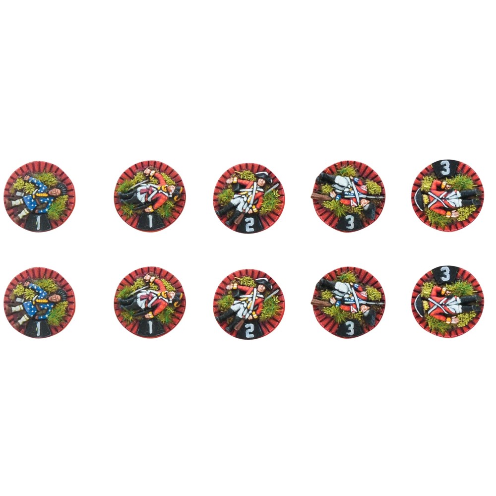 Black Powder Epic Battles: Revolution! Casualty Markers