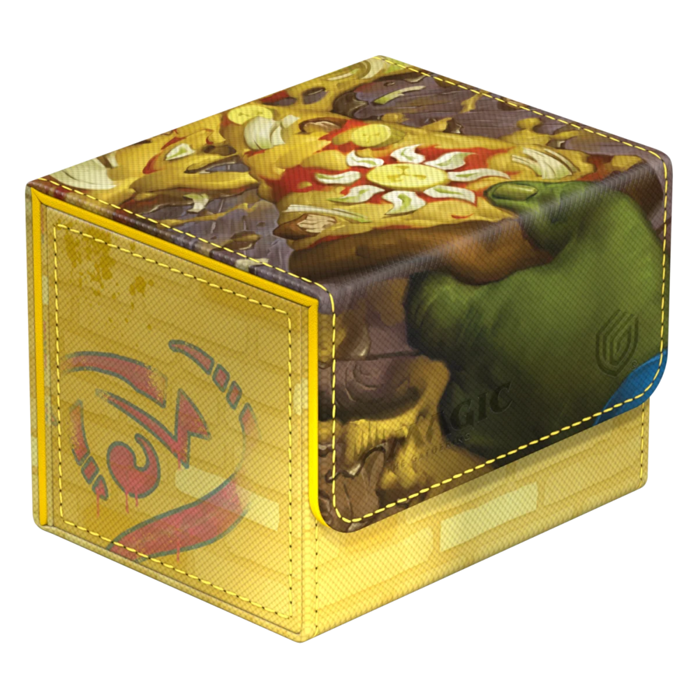 MTG Sidewinder 100+ Xenoskin TMNT: Plains - Pizza Slice