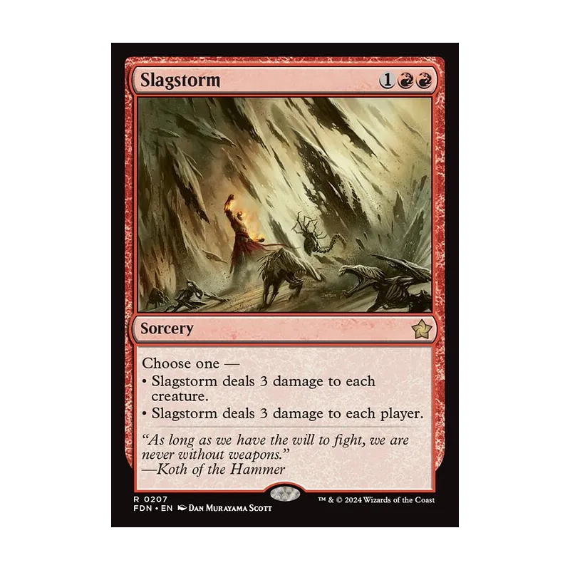 Slagstorm - Foundations (Foil Near Mint)