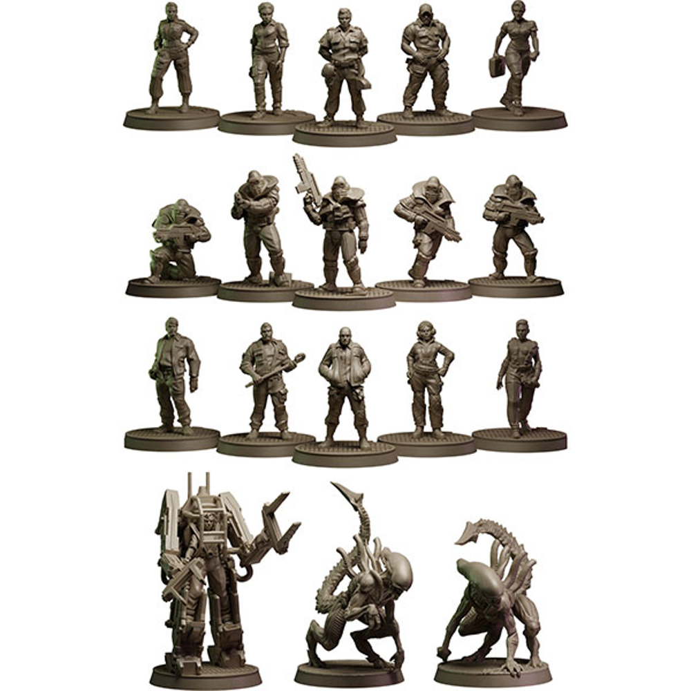 Alien RPG: Miniatures Set - Rapture Protocol