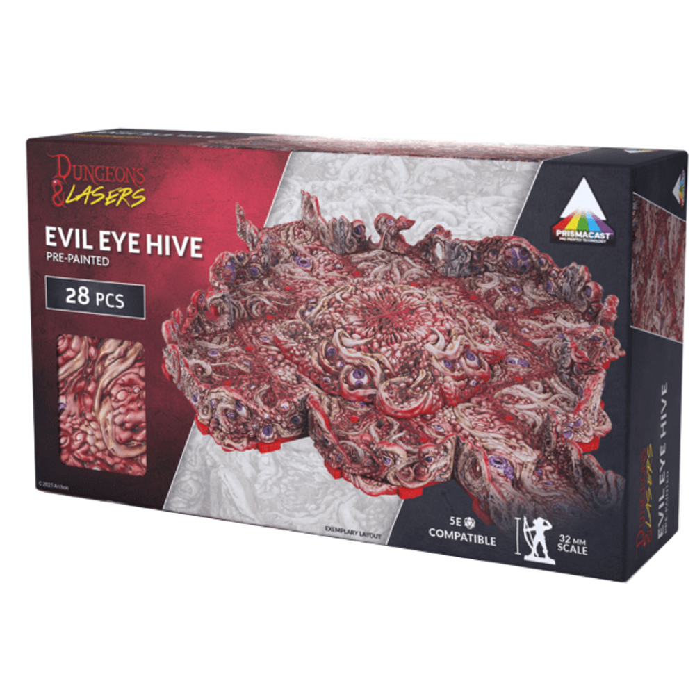 Dungeons & Lasers PrismaCast Pre - Painted: Evil Eye Hive
