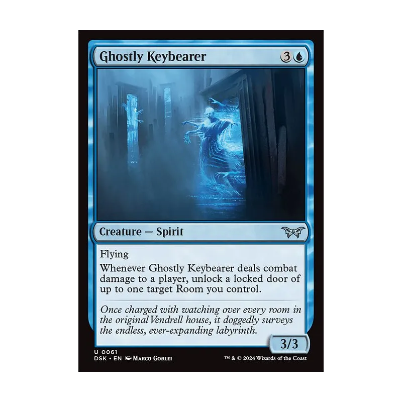 Ghostly Keybearer - Duskmourn: House of Horror (Near Mint)