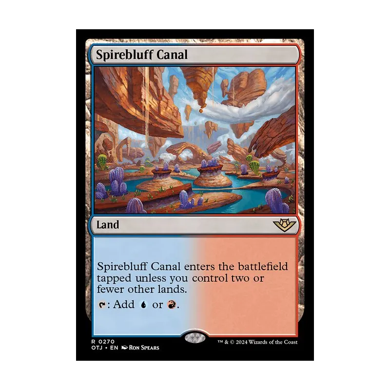 Spirebluff Canal - Outlaws of Thunder Junction (Near Mint)