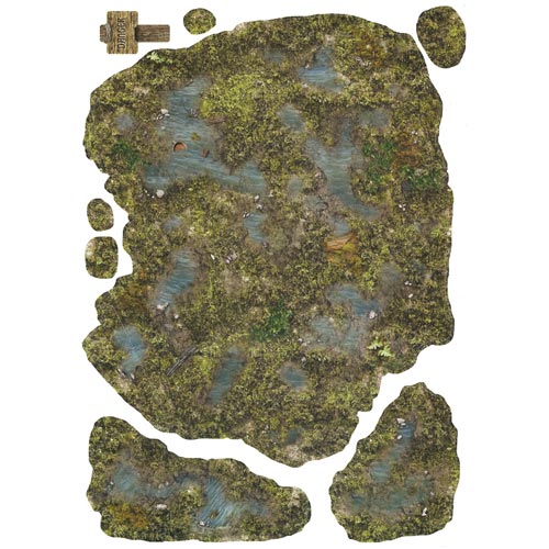 Battle Systems Terrain: Lakes & Bogs