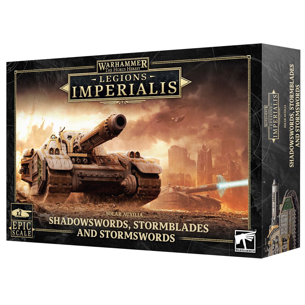 Legions Imperialis: Solar Auxilia - Shadowswords, Stormblades, Stormswords