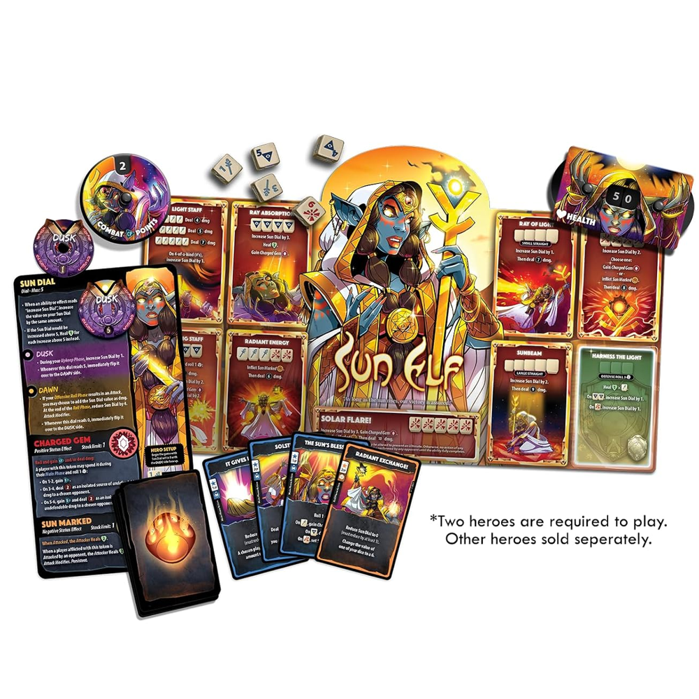 Dice Throne: Hero Pack - Sun Elf (New Arrival)