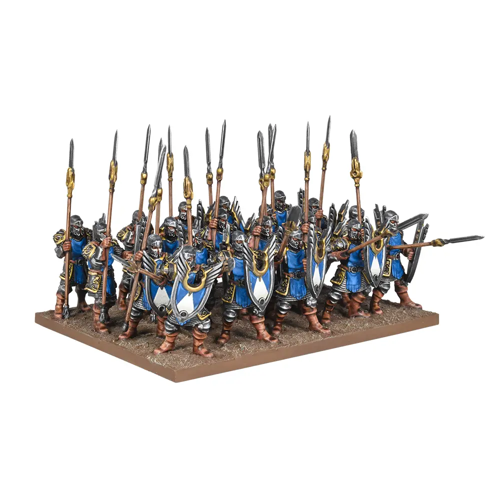 Kings of War: Basilean - Men-at-Arms Regiment (New Arrival)