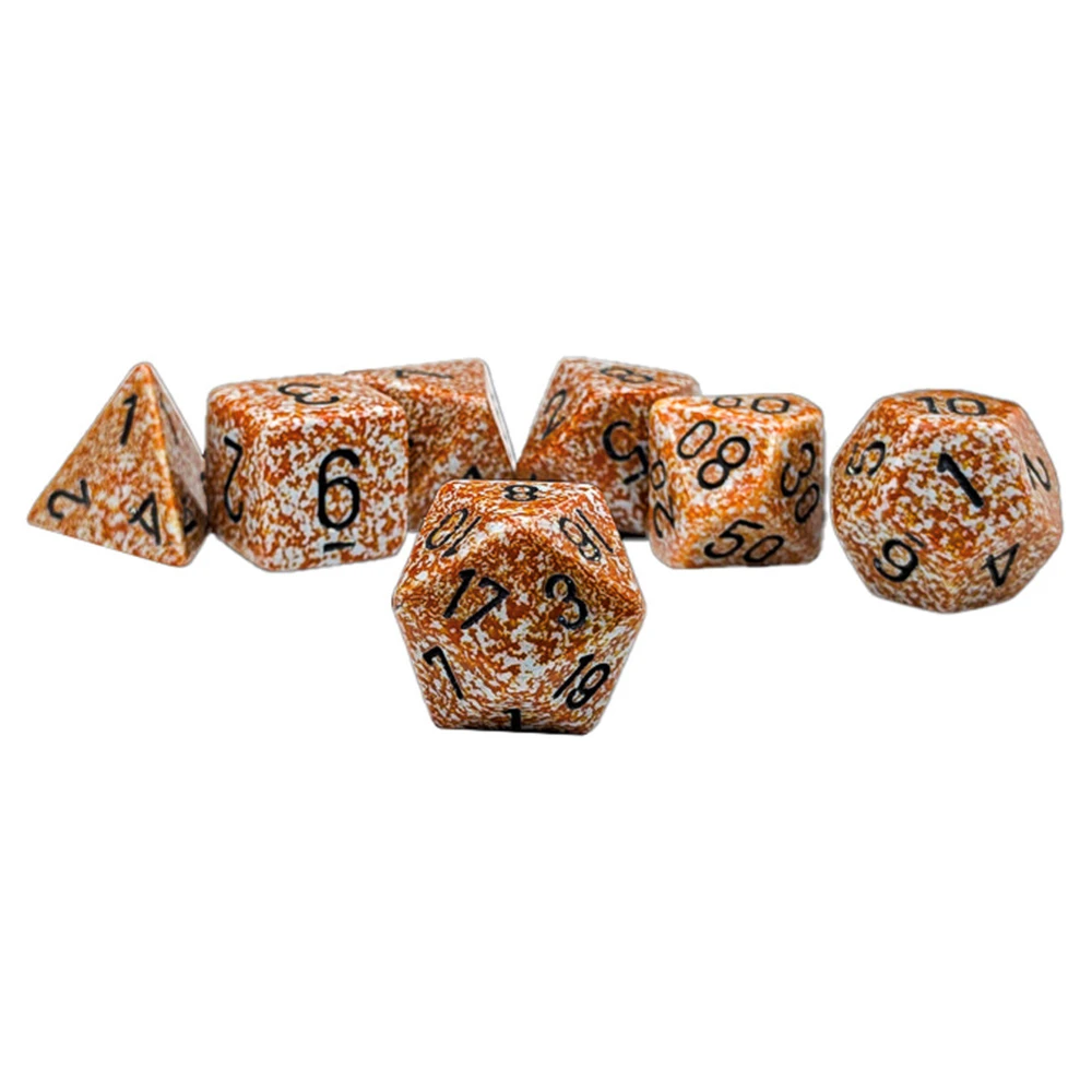 Chessex Dice Set: Speckled - Rust (7) (Preorder)