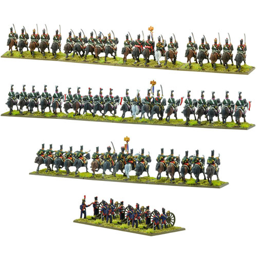 Black Powder Epic Battles: Waterloo - French Light Cavalry Brigade (Last Chance)