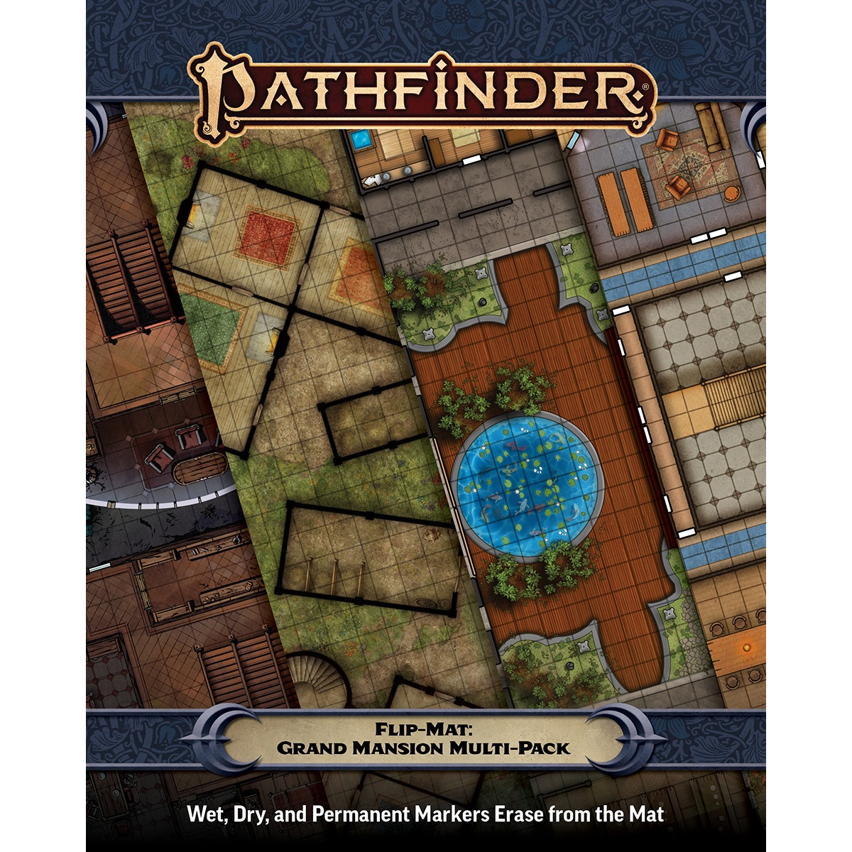 Pathfinder 2E RPG: Flip-Mat - Grand Mansion Multi-Pack
